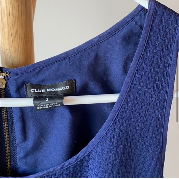 Navy blue sheath dress by Club Monaco - Picture 4 of 6